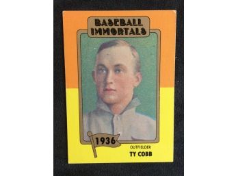 1980 TCMA Ty Cobb Baseball Immortals