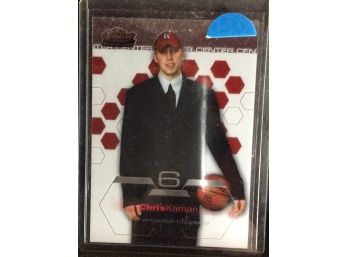 2003 Topps Finest Chris Kaman Rookie Card - Y