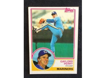 1983 Topps Gaylord Perry