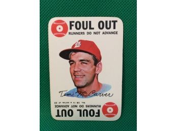 1968 Topps Tim McCarver Game Card