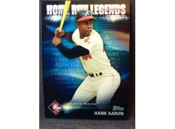 2012 Topps Prime 9 Home Run Legends Hank Aaron - Y