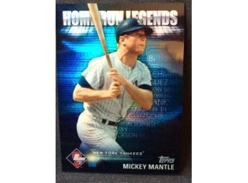 2012 Topps Prime 9 Home Run Legends Mickey Mantle - Y