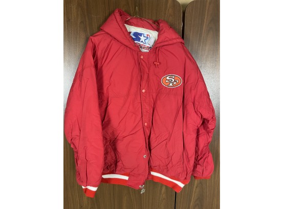 San Fransisco 49ers Size Large Jacket