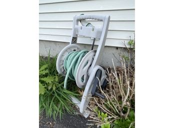 Hose And Wind Up Hose Stand