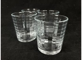Set Of 4 Small Drinking Glasses
