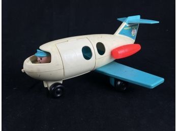 Vintage 80s Fisher Price Airplane