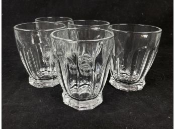 Set Of 5 Small Drinking Glasses