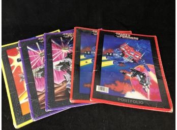 Vintage Transformers Portfolio Folders