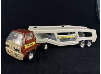 Vintage Tonka Auto Transport Truck And Trailer