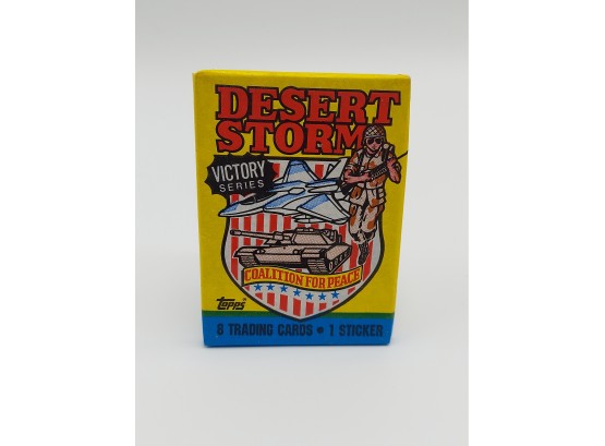 1991 Topps Desert Storm Victory Series 4 Packs