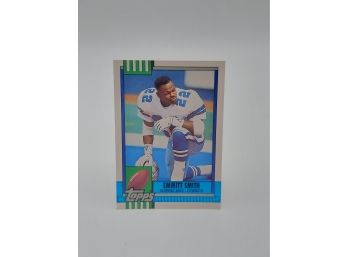 1990 Topps Traded Emmitt Smith Rookie Card And Hall Of Famer