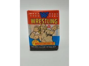 1985 O-Pee-Chee WWF Wrestling Pack 1 Pack Rare