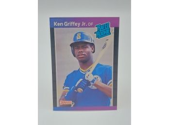 1989 Don Russ Ken Griffey Jr Rated Rookie Card And Hall Of Famer