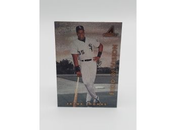 1998 Pinnacle Frank Thomas Museum Collection Insert Card Rare Hall Of Famer