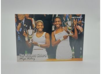 2003 Net Pro The Williams Sisters # 51 Rookie Card