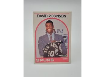 1989 Hoops David Robinson Rookie Card And Hall Of Famer