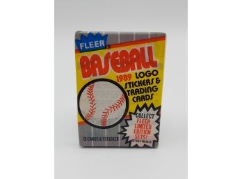 1989 Fleer Baseball 3 Wax Packs