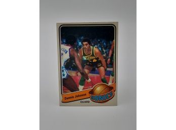1979 Topps Dennis Johnson Hall Of Famer Vintage Collectible Card