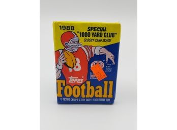 1988 Topps Football Wax Packs 2 Packs