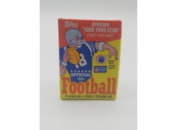 1989 Topps Football Wax Packs 2 Packs