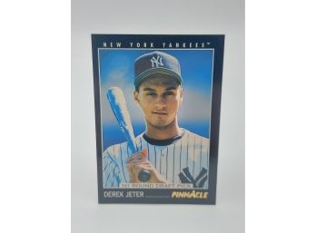 1993 Score Pinnacle Derek Jeter Rookie Card And Hall Of Famer