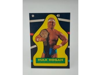 1985 Topps Hulk Hogan Sticker Rookie Card And Hall Of Famer