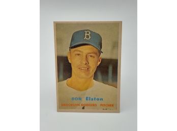 1957 Topps Don Elston Rookie Card