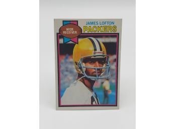 1979 Topps James Lofton Rookie Card Hall Of Famer