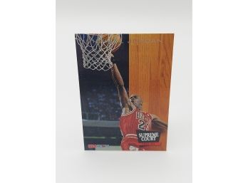 1993-94 Hoops Michael Jordan Supreme Court Insert Card Rare Hall Of Famer