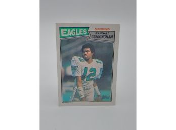 1987 Topps Randall Cunningham Rookie Card And All Star