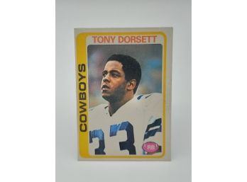 1978 Topps Tony Dorsett Rookie Card Hall Of Famer