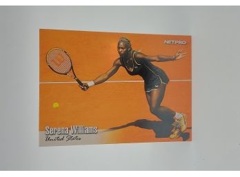 2003 Net Pro Serena Williams Number One Rookie Card