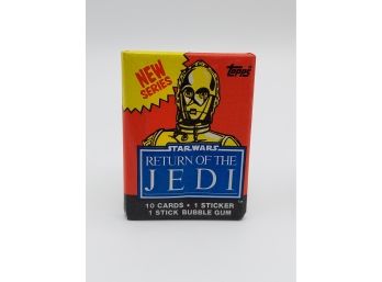 1983 Topps Star Wars Return Of The Jedi Series 1 2 Wax Packs
