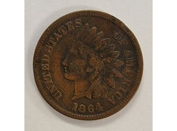 1864 Indian Head Penny -with L