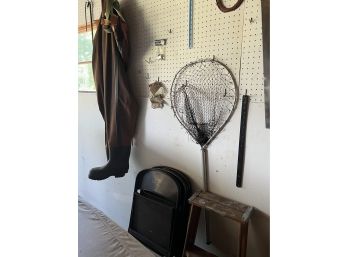 Fishing Waders And Net