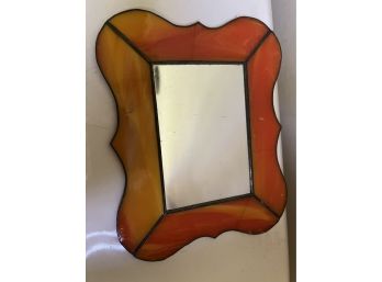 Small Stained Glass Mirror