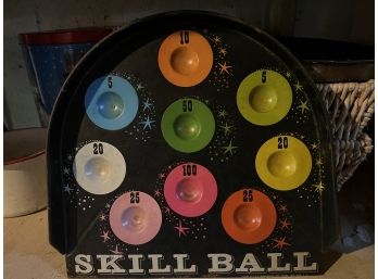 Vintage Skill Ball Game