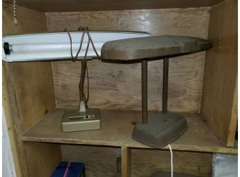 Two Midcentury Desk Lamps