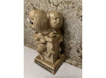 Two Vintage Statues