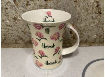 Harrods Porcelain Mug With Roses
