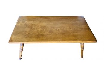Vintage George Bent Gardner MA Rustic Maple Coffee Table 3' X 19' X 16' Height