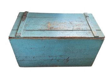 Antique Shipping Crate For Coffee 1 Lb. Bags 'Choicest Of The Choice' Wood's Hollander 27' X 16' X 13' H