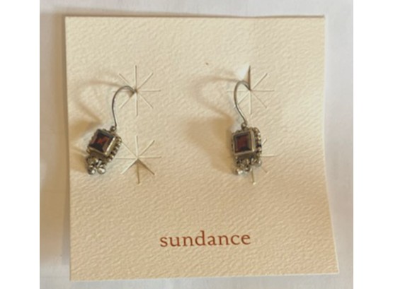 Way Cool 'SUNDANCE' Sterling Earrings, Still On Card