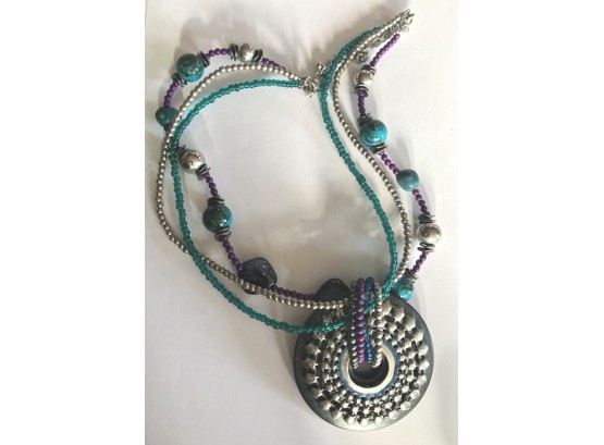 BIG BOLD 'CHICOS' COLORFUL NECKLACE