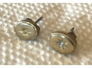 Antique Mini Pierced Earrings # 1