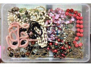 A Box Full Of Necklaces