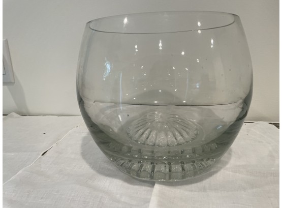Large Fishbowl Style Vase