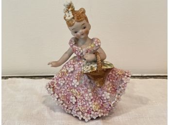 Antique Girl Figurine