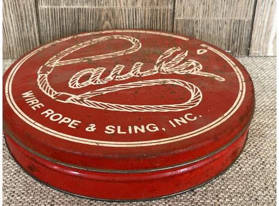 A Pauls Wire Rope & Sling Inc. Tin