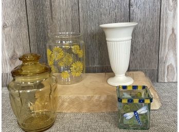 A Pretty Collection Including Wedgewood Vase